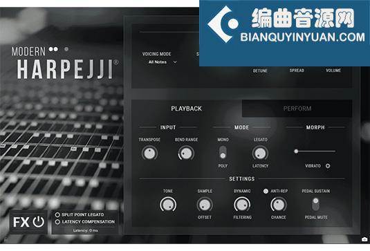 现代竖琴音源 Impact Soundworks Modern Harpejji