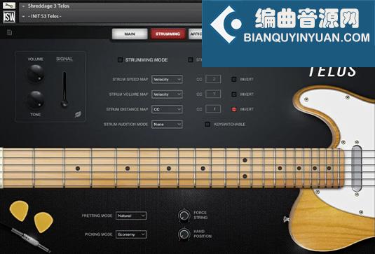 电吉他 Impact Soundworks Shreddage 3 Telos