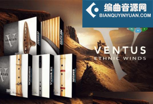 独奏木管 6套合集 Impact Soundworks Ventus Ethnic Winds SHAKUHACHI TIN WHISTLE BANSURI PAN FLUTES OCARINAS Tin Whistle