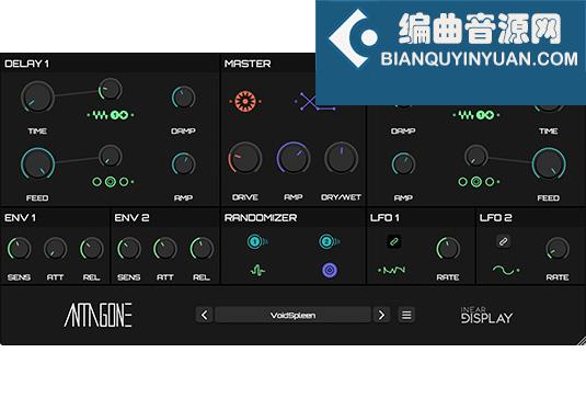 双延迟插件 Inear Display Antagone v1.3.0