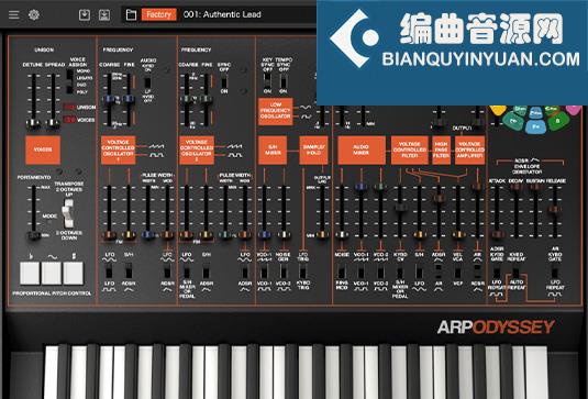 合成器 KORG ARP ODYSSEY v1.5.3 R2R