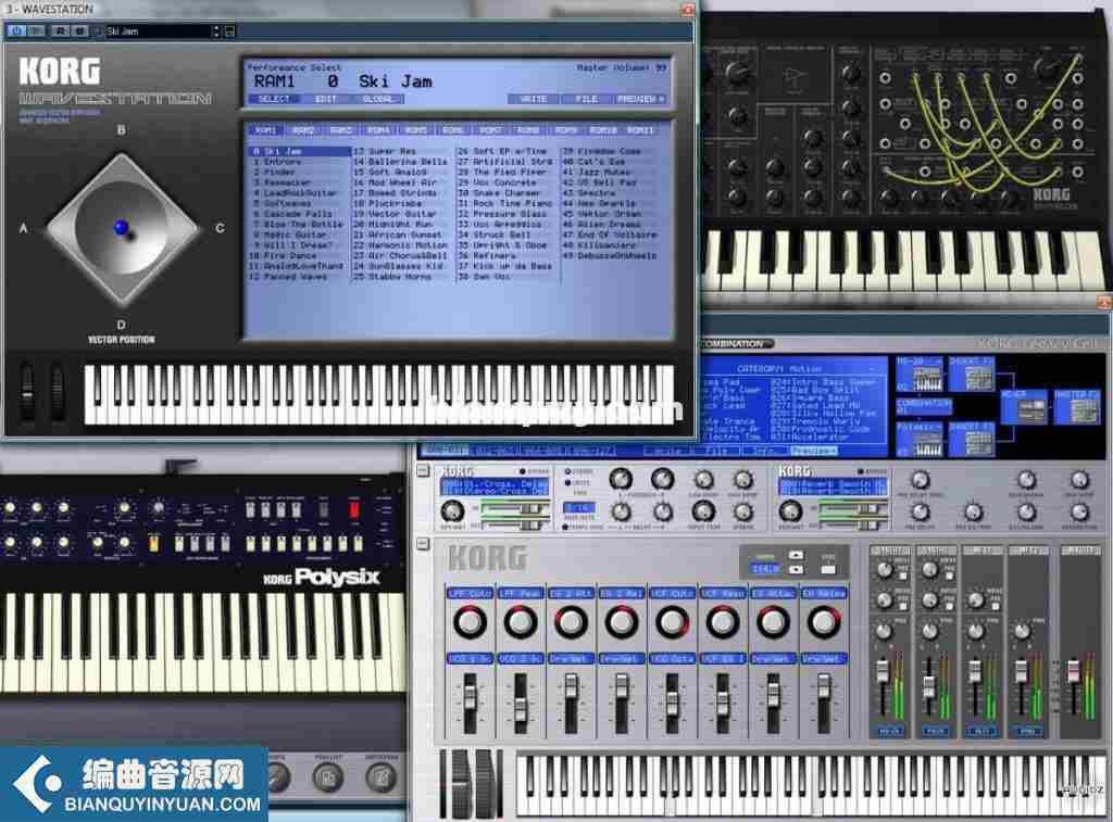 硬件建模合成器集 – KORG Legacy Collection 3 WIN