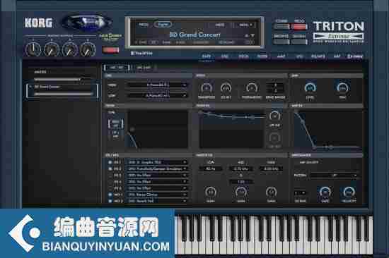 KORG TRITON Extreme 1.0.5 WIN