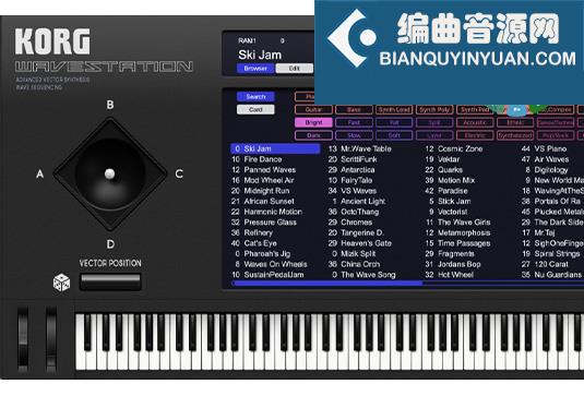 合成器 KORG WAVESTATION v2.4.2 R2R Win/Mac