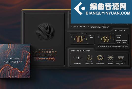 模块化电子合成配乐 Karanyi Dark Energy Expansion for Continuo 2