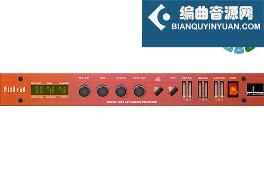 磁带效果模拟插件 Make Believe Studios MixHead v4.0.3 R2R Win