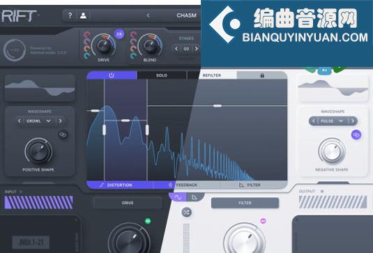 6个混音效果插件合集 Minimal Audio Plugins Bundle v2024.5（Cluster Delay Fuse Compressor Hybrid Filter Morph EQ Rift Feedback Lite Swarm Reverb）