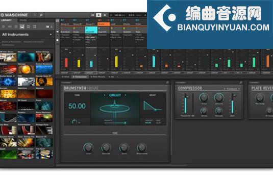 节奏音乐制作软件 Native Instruments Maschine v2.18.1