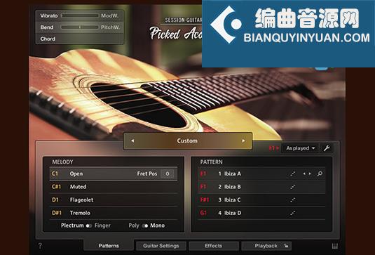 钢弦吉他 Native Instruments Session Guitarist Picked Acoustic v1.1.0