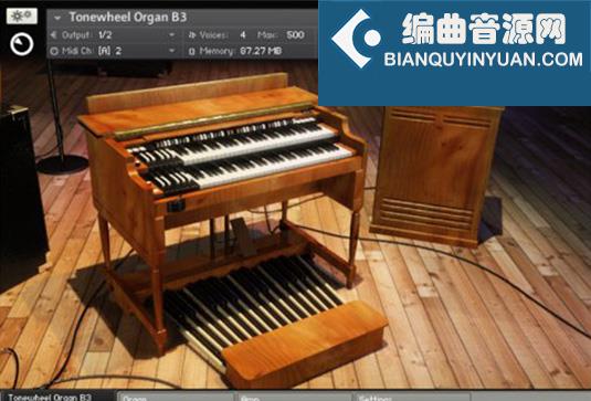 经典管风琴 Native Instruments Vintage Organs v1.5.2