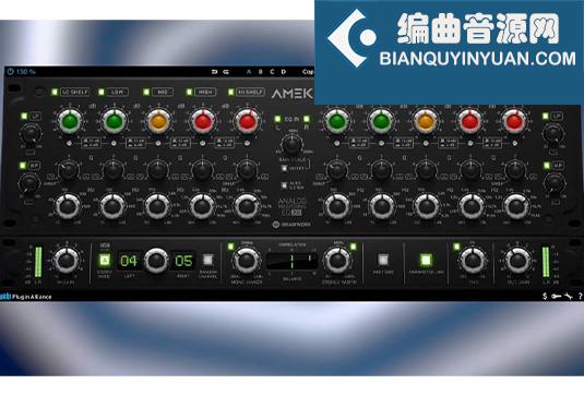 母带级均衡器 Plugin Alliance AMEK EQ 250 v1.1.1 Win BUBBiX