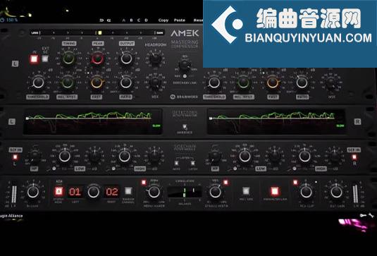 母带级压缩器 Plugin Alliance AMEK Mastering Compressor v1.1.1