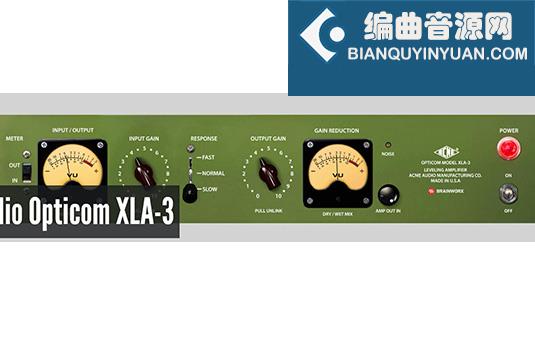 光电压缩器 Plugin Alliance Opticom XLA-3 v1.10.1 MacOS-MORiA