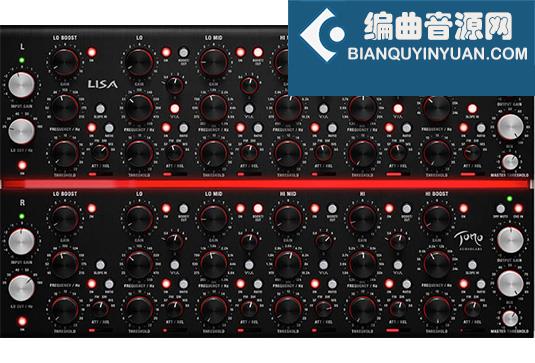 全模拟动态均衡器 Plugin Alliance TOMO Audiolabs LISA v1.2.1