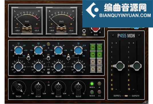 均衡效果器 Pulsar Modular P455 MDN Sidecar v1.2.0 / v1.5.1