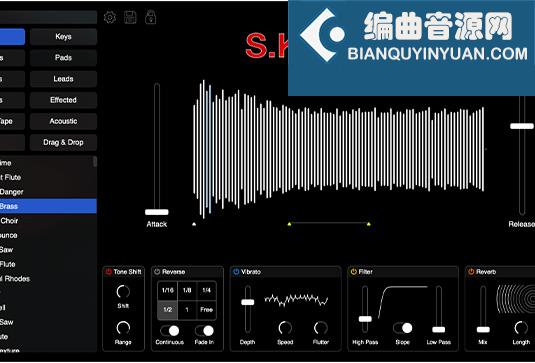 虚拟键盘合成乐器 S.K.Y Studios S.K.Y Keys v3.0.0