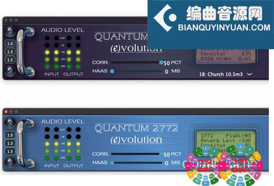 算法混响效果器 Savant Audio Labs Quantum 2772 Evolution