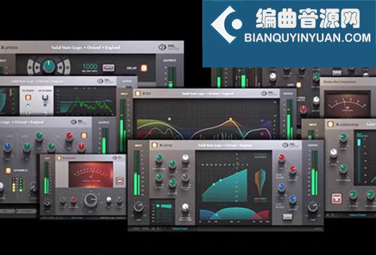 综合压缩均衡效果器套装 Solid State Logic SSL Native Plugins v6.5.3 Win