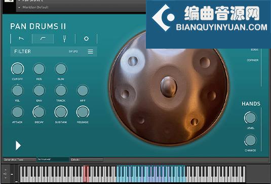 手碟 钢舌鼓音源 Soniccouture Pan Drums II