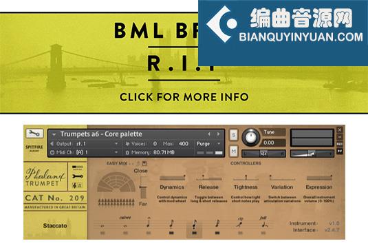小号军团合奏 Spitfire Audio BML Trumpet Phalanx