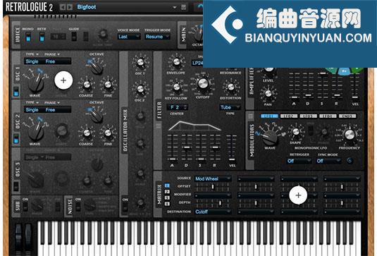 经典模拟合成器 Steinberg Retrologue v2.4.0 VR