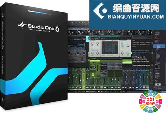 音乐制作宿主软件 PreSonus Studio One 6 Professional v6.6.0 R2R Win