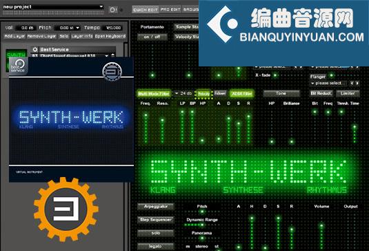 电子音乐终极音色库 Best Service Synth Werk (Engine 2)