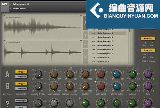 音效采样设计音色 SzcZ Rekombinator III