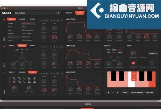 世界混合电子合成器 TAQS IM Solo v3.0.1 R2R Win