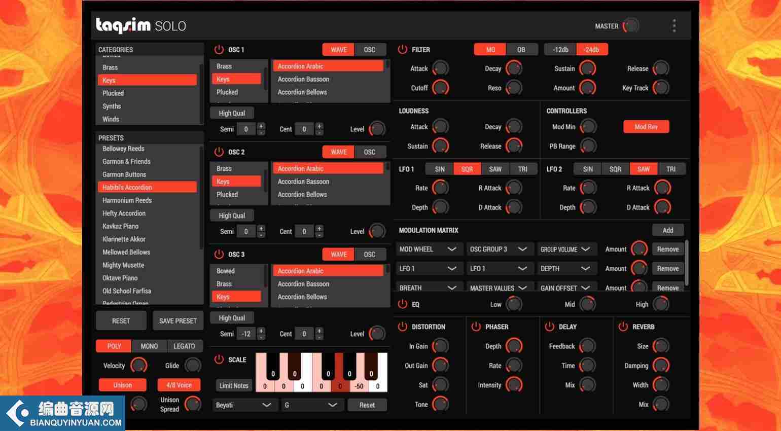 混合合成器 – TAQS.IM SOLO v1.2.11 Mac [支持M1和Intel]