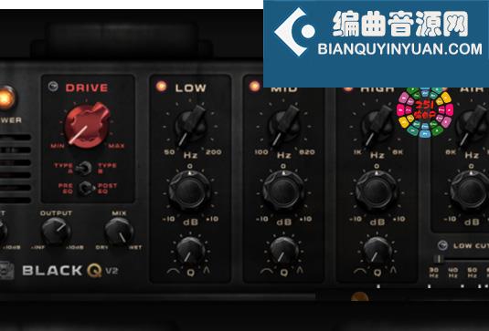 经典模拟均衡器 Tone Empire BLACK Q v3