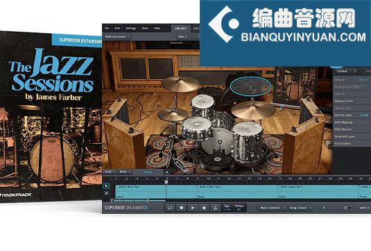 音色库升级包 Toontrack The Jazz Sessions SDX Library Update v1.0.1