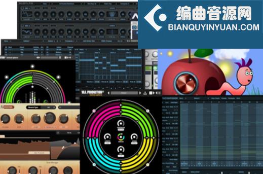 7个效果插件合集 W.A.Production Plugins v2024.2 TCD Win （Trivox Put Me On Drums Obsidian KickShaper Neon Glow by Arcade Presser）