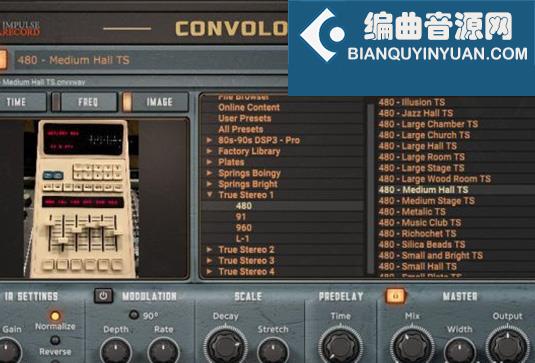 卷积混响效果器 Wave Arts Convology XT Complete v1.33 Win