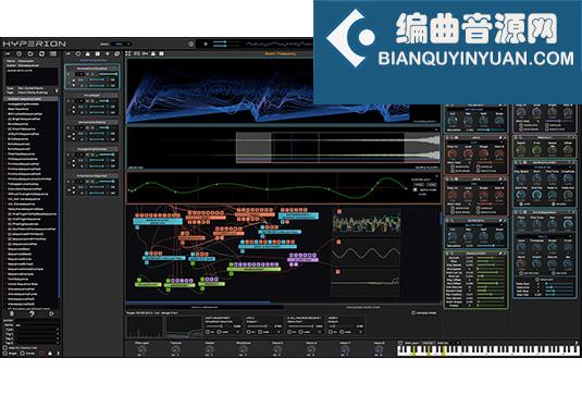 模块化电子合成器 Wavesequencer Hyperion v1.53 BUBBiX Win
