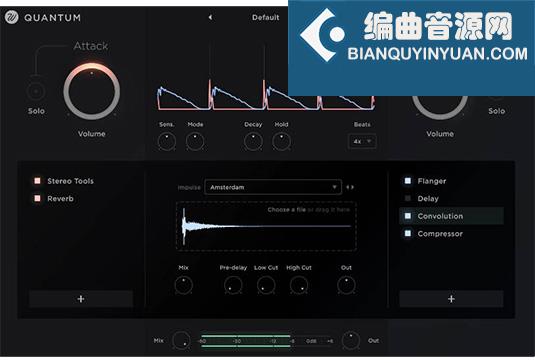 瞬态整形效果器 Wavesfactory Quantum v1.0.2 MacOS