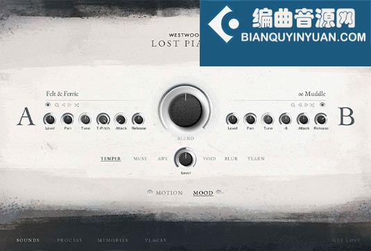 电影回忆钢琴 Westwood Instruments Lost Piano v1.1