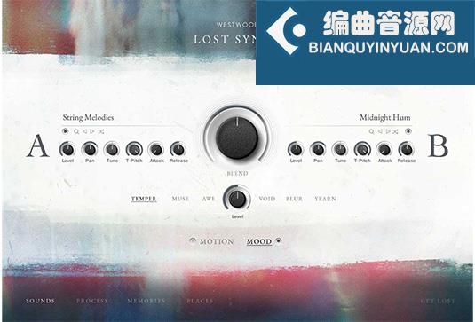 复古合成器氛围 Westwood Instruments Lost Synth