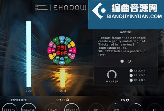 阴暗系电影弦乐音色-Zero-G Shadow Strings