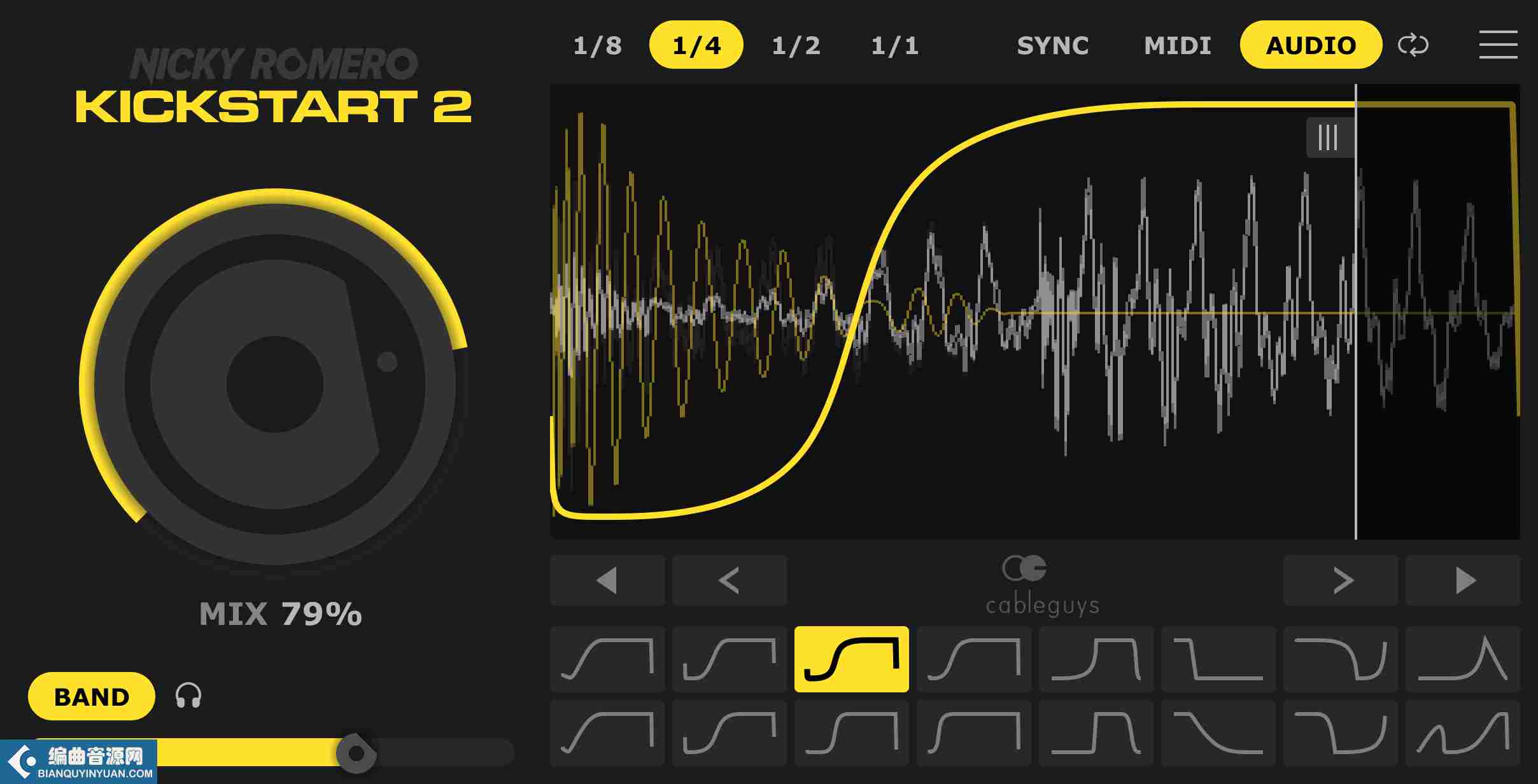 侧链压缩 – Nicky Romero Kickstart 2 2.0 WIN MAC