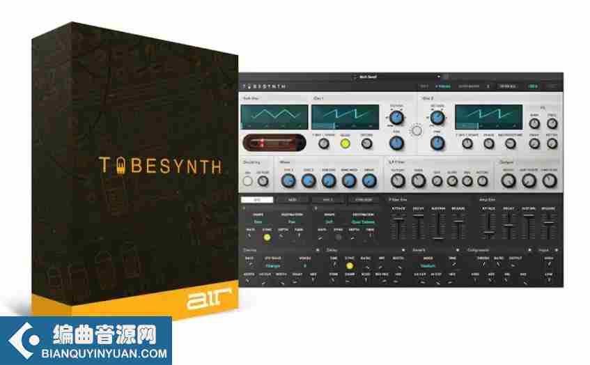 合成器 – AIR Music Technology TubeSynth v1.0.1 WIN
