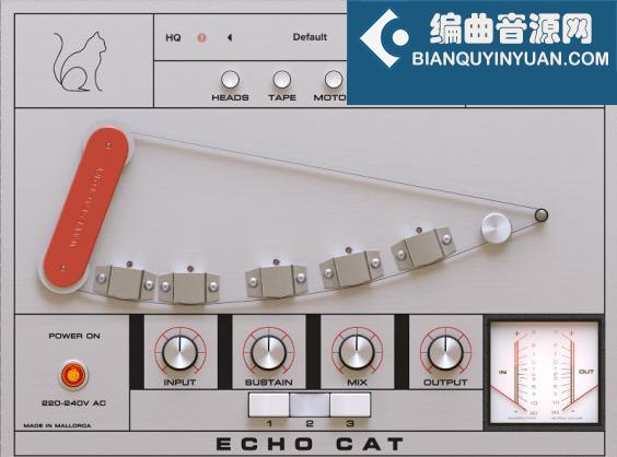 Wavesfactory Echo Cat v1.0.2 磁带模拟回声效果器