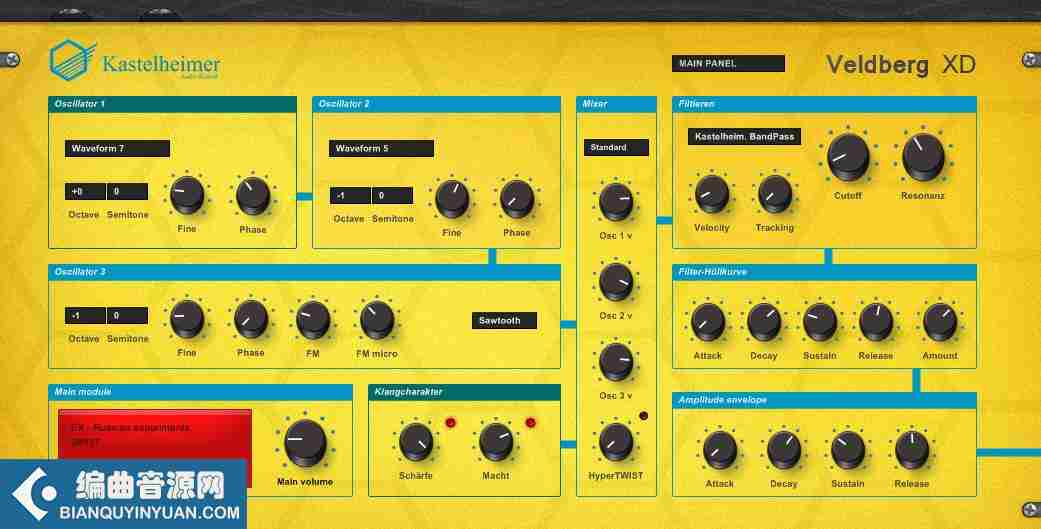 新型虚拟模拟合成器 – 123creative Kastelheimer Veldberg XD 1.0.0 WiN
