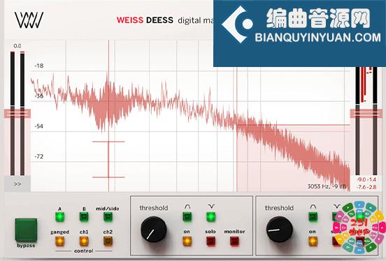 Softube Weiss Deess v2.5.9 Win 齿音插件