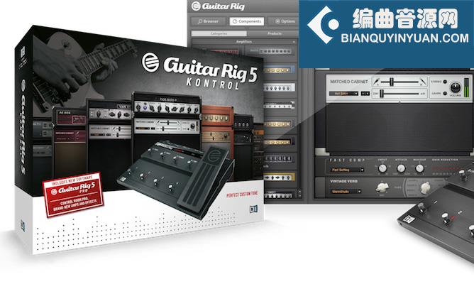 Native Instruments Guitar Rig Pro v5.2.2 吉他效果器