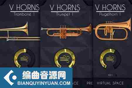 铜管音源 – Acoustic samples VHorns Brass Section 1.0 WIN