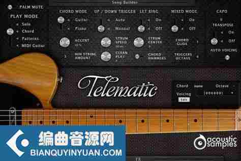 芬达电吉他 – Acousticsamples Telematic V3 for UVI Falcon