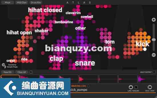 AI鼓采样器 – Algonaut Atlas 2.2.0 WIN