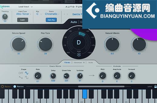 人声自动修音 电音插件 Antares Auto-Tune Pro X v10.3.1 CE Win