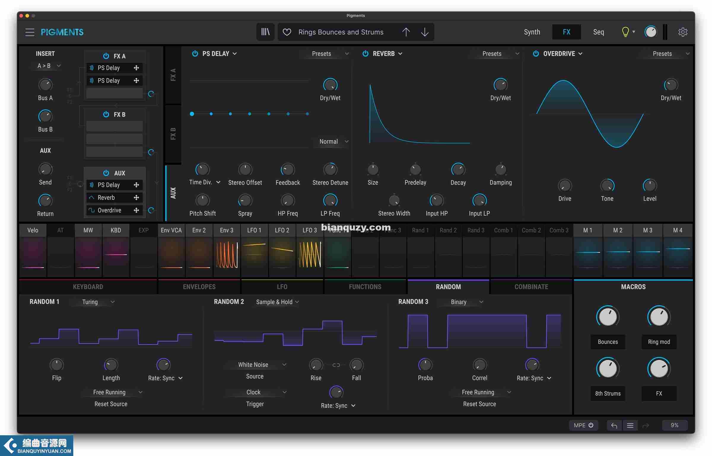 合成器 – Arturia Pigments v3.2.0 Mac